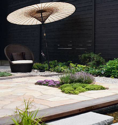 asia-garden-armchair-umbrella —studio g garden design and ...